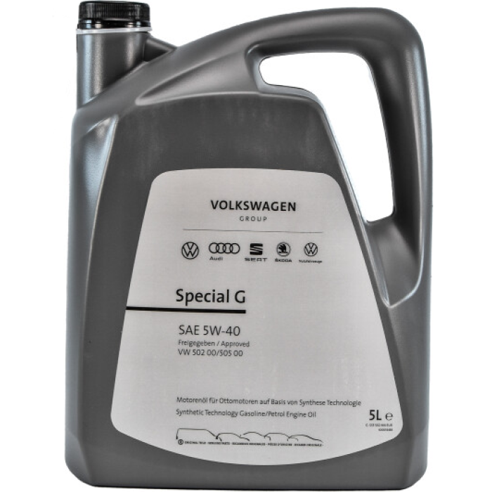 Моторна олива VAG Special G 5W-40 5л (GS55502M4)