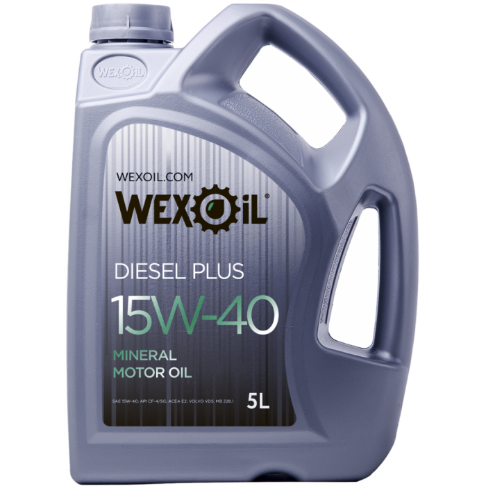 Моторна олива Wexoil Diesel Plus 15W-40 CF-4/SG 1л (9554)