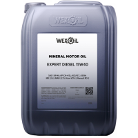 Моторна олива Wexoil Expert Diesel 10W-40 CH-4/CG-4/SJ 20л (9388)