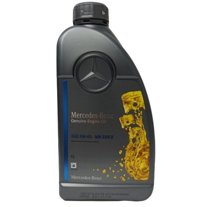 Моторна олива Mercedes-Benz 229.3 5W-40 1л (A000989910211)