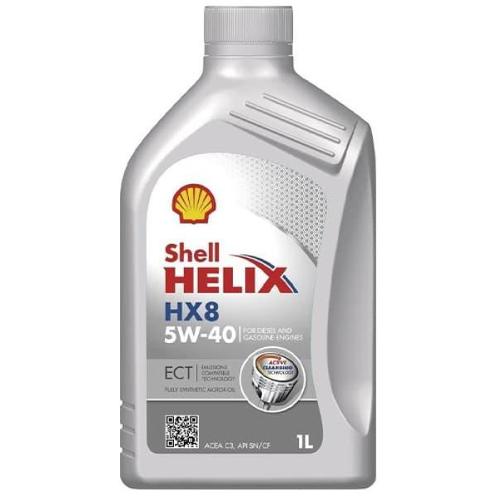 Моторна олива Shell Helix HX8 ECT 5W-40 1л (550047772)