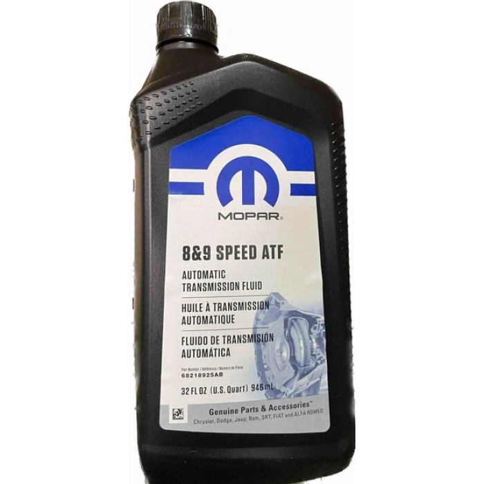 Трансмісійна рідина Mopar 8&9 Speed ATF 0.946л (68218925AB)