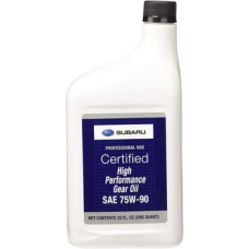 Трансмісійна рідина Subaru Gear Oil 75W-90 0.946л (SOA427V1700)