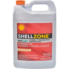 Охолоджувальна рідина Shell Концентрат антифриза Shellzone Dex-Cool червоний (-80°C) 3.785л (9404006021)