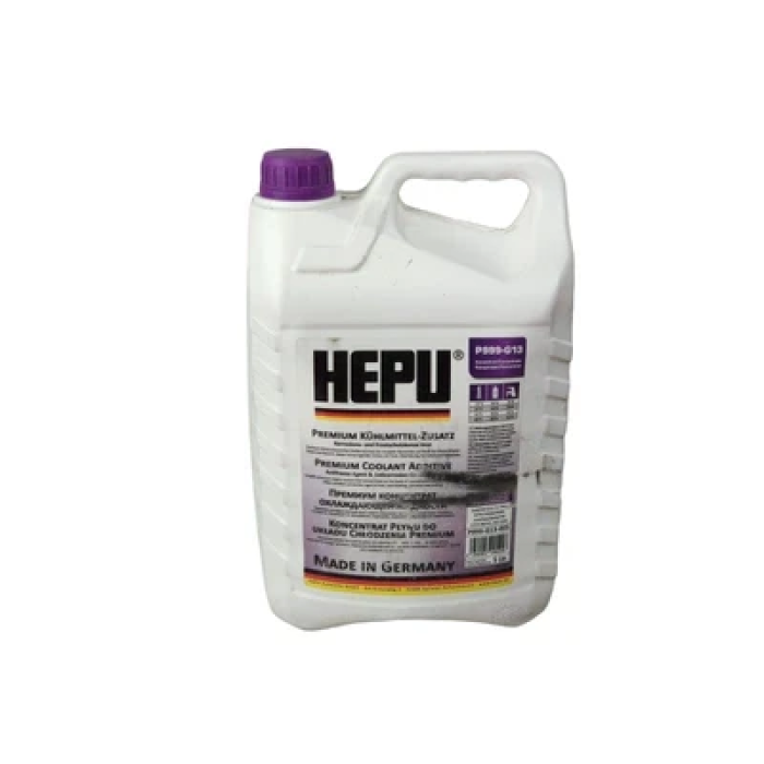 Охолоджувальна рідина Hepu Концентрат антифризу Hepu Antifreeze фіолетовий G13 5л (P999-G13-005)