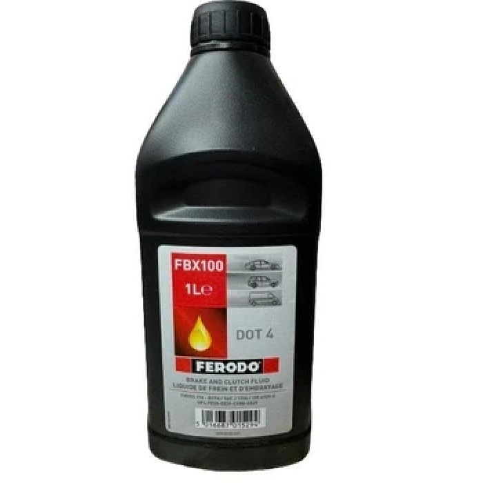 Гальмівна рідина Ferodo DOT 4 1л (FBX100)