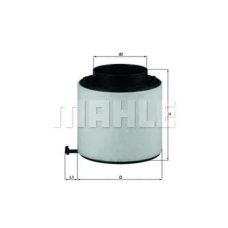 Повітряний фільтр Mahle / Knecht LX 2092D