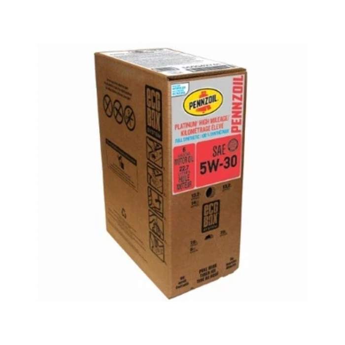 Моторна олива Pennzoil Platinum High Mileage Full Synthetic 5W-30 22.71л (550042741)
