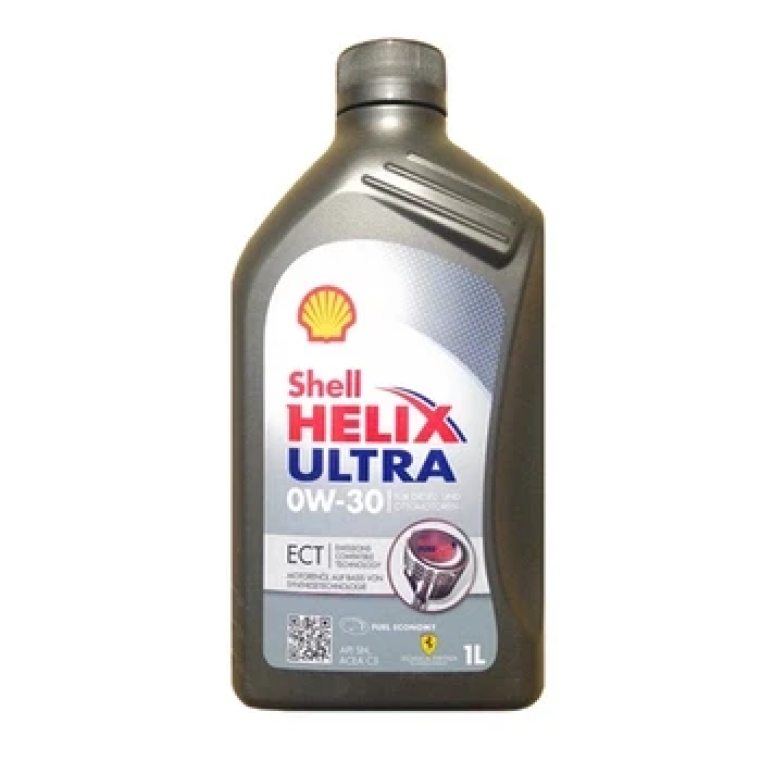 Моторна олива Shell Helix Ultra ECT 0W-30 1л (550046305)