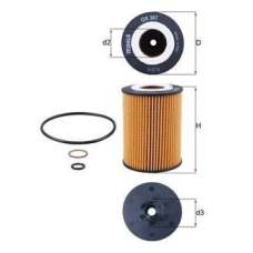 Оливний фільтр Mahle / Knecht OX367D