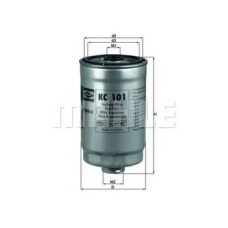 Паливний фільтр Mahle / Knecht KC101/1