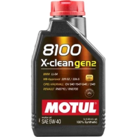 Моторна олива Motul 8100 X-clean GEN2 5W-40 1л (109761)