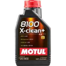 Моторна олива Motul 8100 X-clean+ 5W-30 208л (854778)