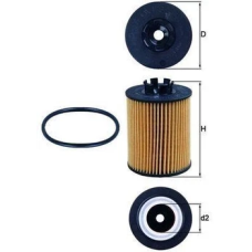 Оливний фільтр Mahle / Knecht OX173/2D