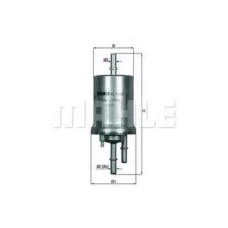 Паливний фільтр Mahle / Knecht KL156/3