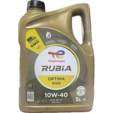 Моторна олива Total Rubia Optima 3100 10W-40 5л (228919)