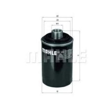 Оливний фільтр Mahle / Knecht OC456