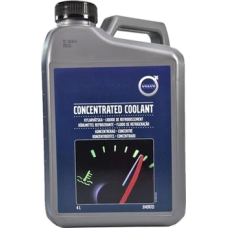Охолоджувальна рідина Volvo Concentrated Coolant (зелений, концентрат -74°С) 4л (31439721)