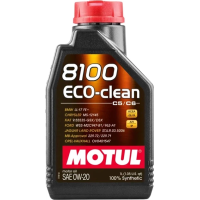 Моторна олива Motul 8100 Eco-clean 0W-20 1л (108813)