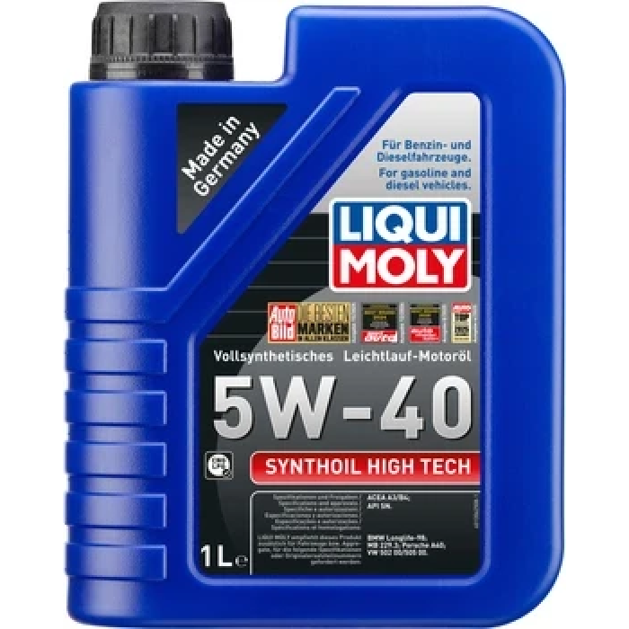 Моторна олива Liqui Moly Synthoil High Tech 5W-40 5л (1925)
