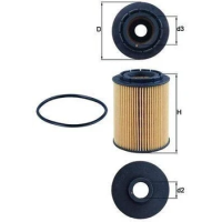 Оливний фільтр Mahle / Knecht OX160D