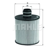 Оливний фільтр Mahle / Knecht OX779D