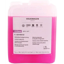 VAG Coolant ready mix G12evo (фіолетовий, готовий -35°C) 5л (G12E050A3)