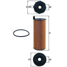 Оливний фільтр Mahle / Knecht OX196/1D1