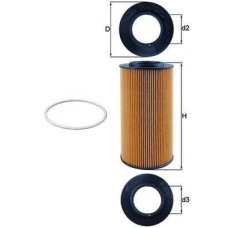 Оливний фільтр Mahle / Knecht OX434D