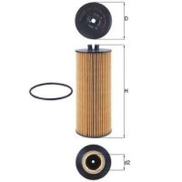 Оливний фільтр Mahle / Knecht OX174D