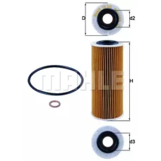 Оливний фільтр Knecht OX368D1