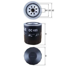 Оливний фільтр Mahle / Knecht OC485