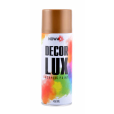 Фарба акрилова Nowax Spray Золотий металік 450мл (NX48043)
