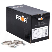 Хомути Profi 25-40/W2, 9мм, 100шт