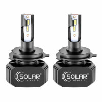 Автолампа Solar LED H4 12/24V 6000K 5000Lm 40W, CSP1860 2шт