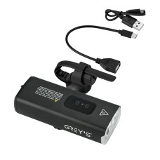 Ліхтарик на велосипед Grey's 2600lm 6700mAh