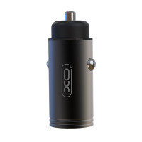 Автомобільний зарядний пристрій XO CC39 QC3.0 18W чорний