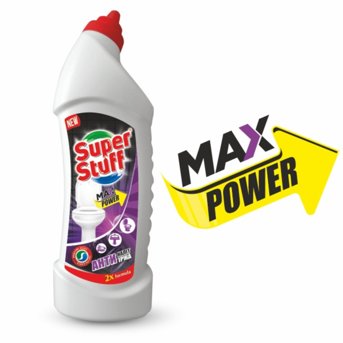 Засіб для миття унітазу Super Stuff max power 1л