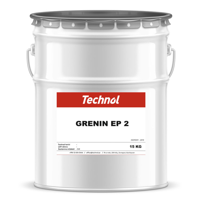 Змазка Technol Grenin EP 2 пластична літієва 16л