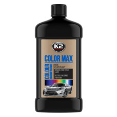 Поліроль для кузова K2 Color Max восковий чорний 500мл
