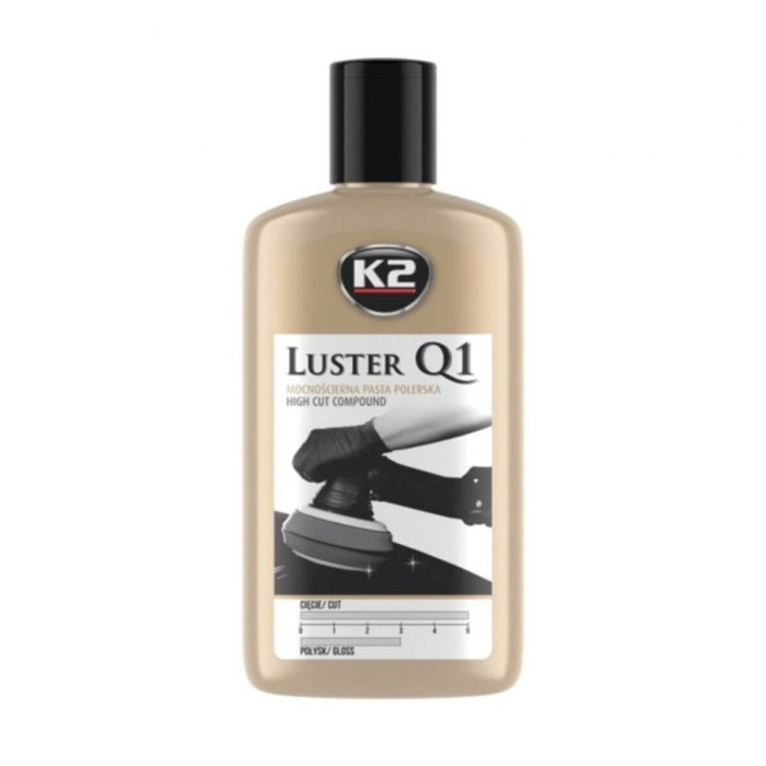 Паста для полірування кузова K2 Luster Q1 біла 250г