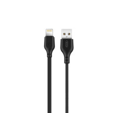Кабель XO USB to Lightning 2,1А 1м чорний