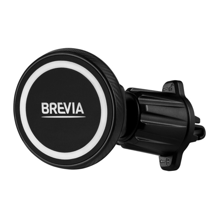 Тримач телефону автомобільний Brevia AirVent Ultra MagCircle на дефлектор, магнітний Magsafe