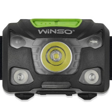 Ліхтар налобний Winso Pro 250Lm, 5W XPG, 3xAAA/1200mAh в комплекті, з сенсором білий/червоний