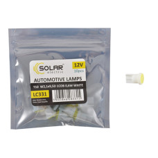 Автолампа Solar LED 12V T10 W2.1x9.5d 1COB 48LM white 10шт