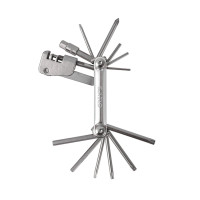 Мультитул Grey's 2/2.5/3/4/5/6/8мм, пласка викрутка/Philips, витискач ланцюга, лопатка