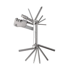Мультитул Grey's 2/2.5/3/4/5/6/8мм, пласка викрутка/Philips, витискач ланцюга, лопатка