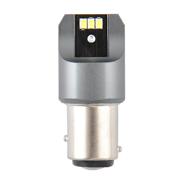 Автолампа Brevia Power LED P21/5W 330Lm 6x3020SMD 12/24V CANbus, 2шт