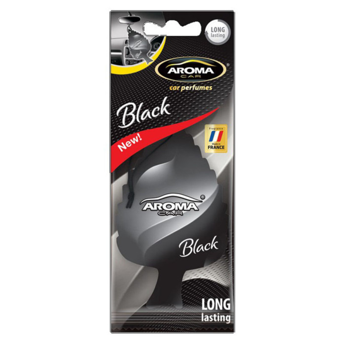 Ароматизатор Aroma Car Leaf Black сухий
