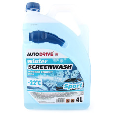 Омивач скла AutoDrive -22°С зимовий Sport готовий 4л